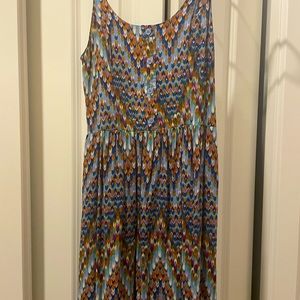 Target multi-colored sundress size M